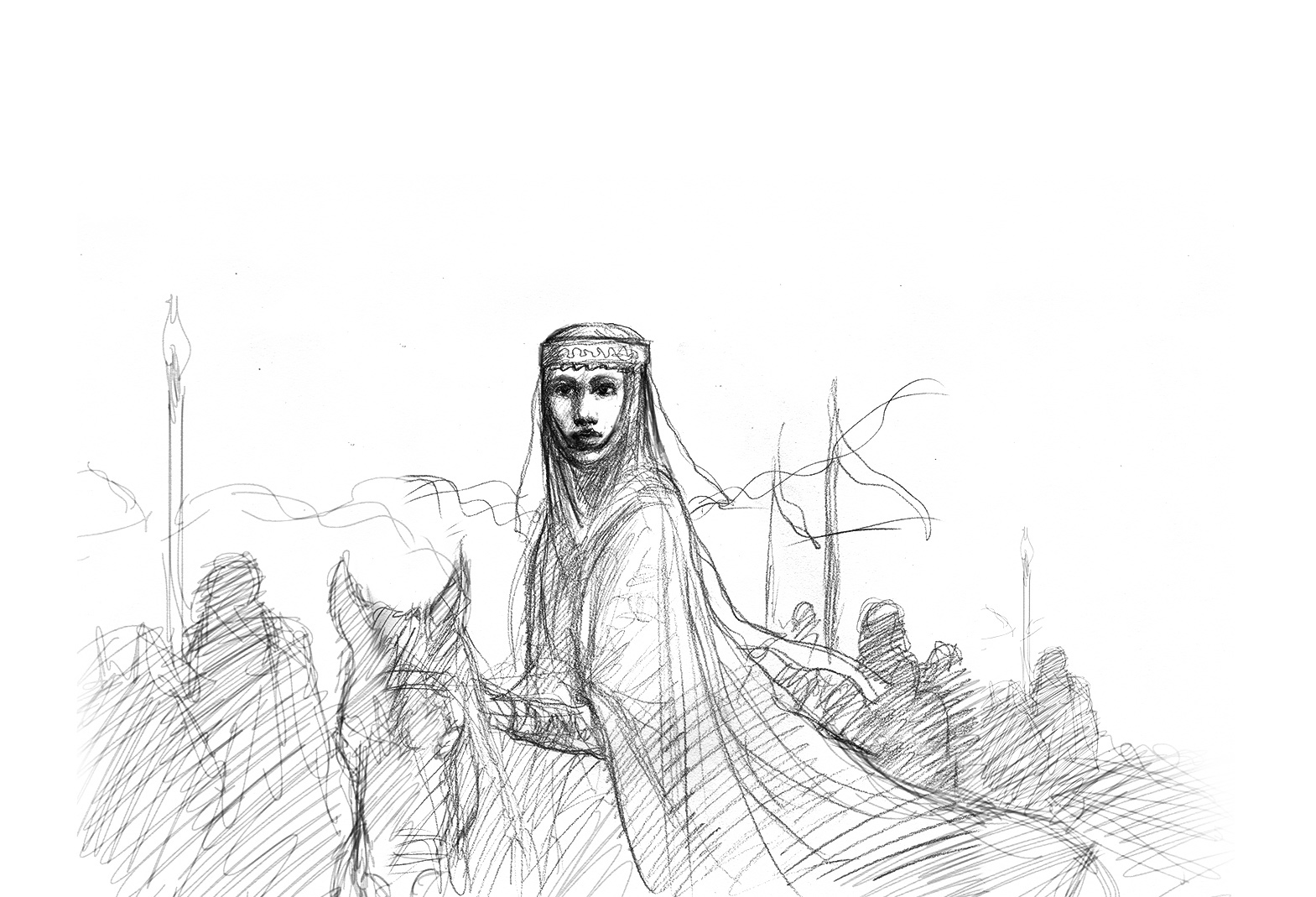 Dessin John Howe